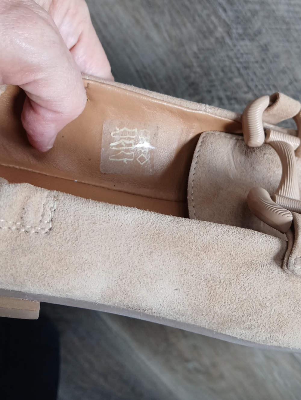 NWOT Mjus Women's Suede Loafers. Size 40 ( 9-9.5 US) - Picture 6 of 7